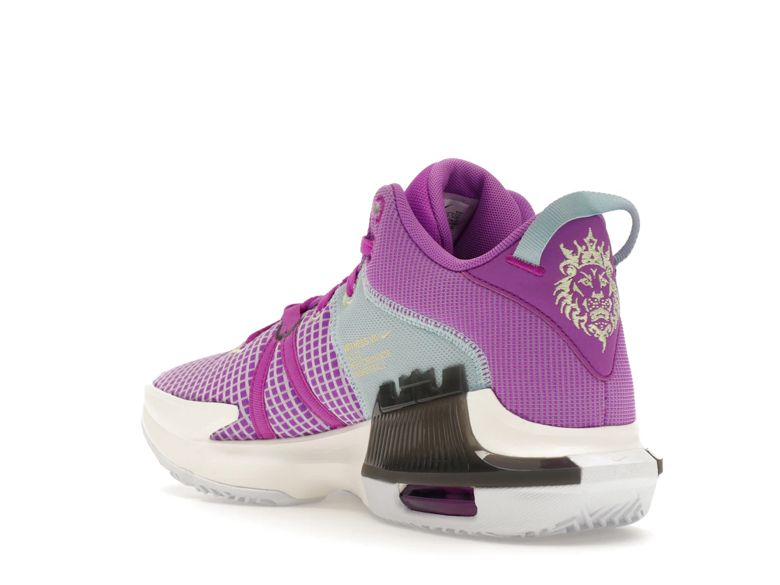Vue 24 de Nike LeBron Witness 7 Fuchsia Dream