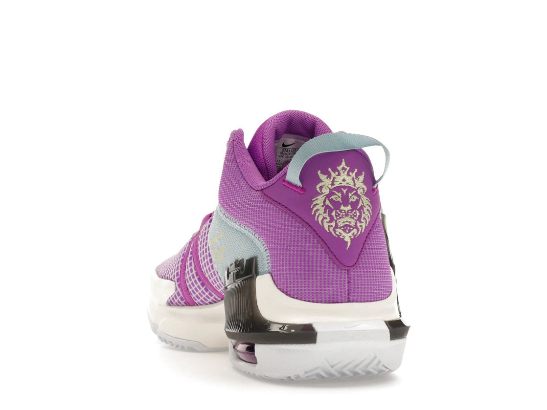 Vue 26 de Nike LeBron Witness 7 Fuchsia Dream