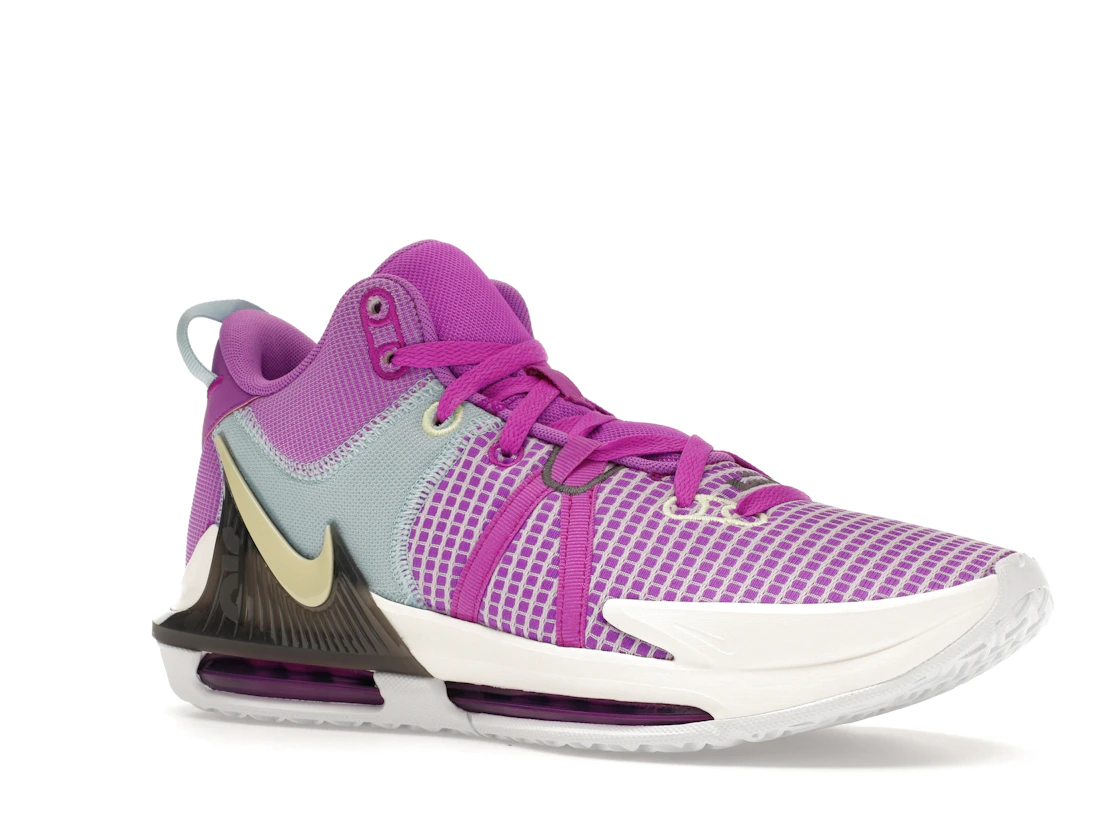 Vue 4 de Nike LeBron Witness 7 Fuchsia Dream