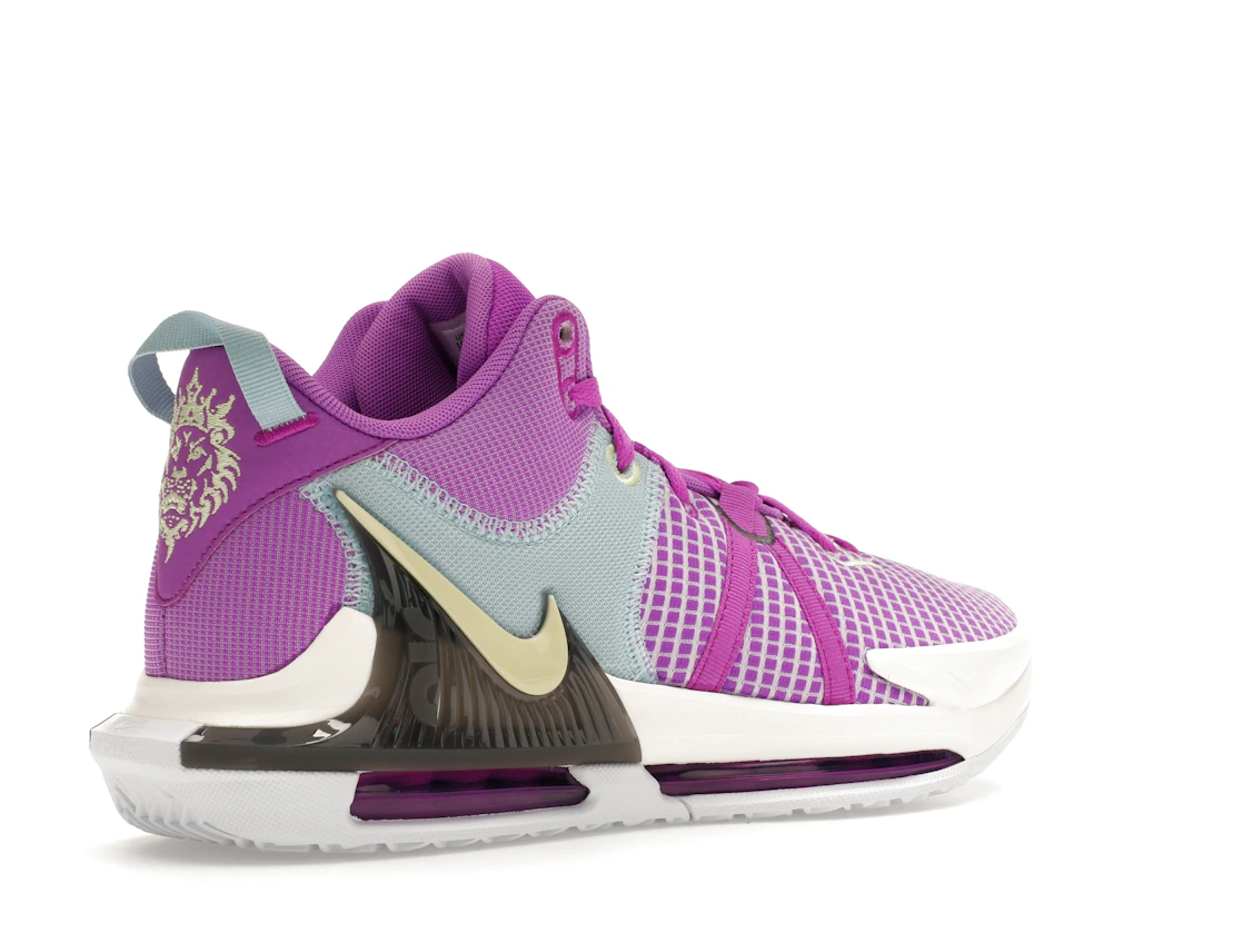 Vue 33 de Nike LeBron Witness 7 Fuchsia Dream