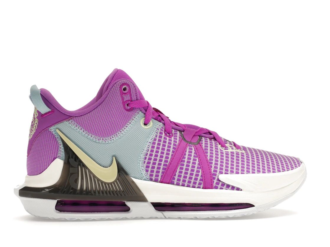 Vue 36 de Nike LeBron Witness 7 Fuchsia Dream