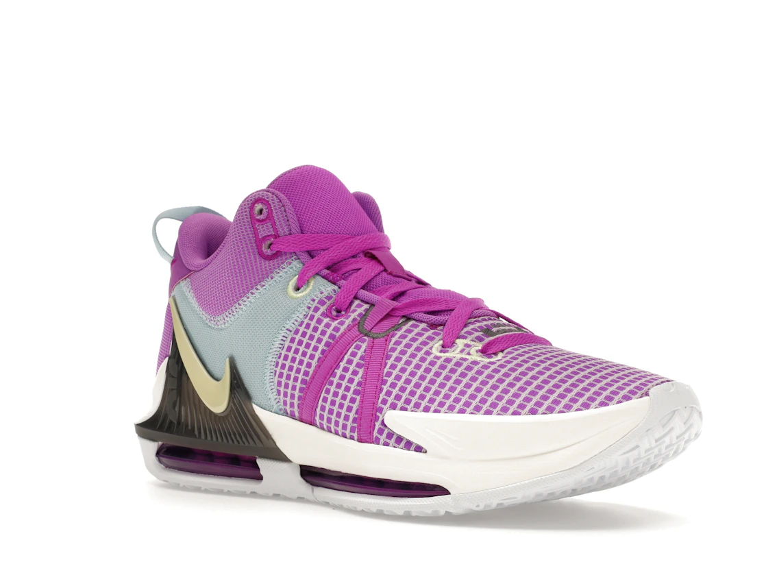 Vue 5 de Nike LeBron Witness 7 Fuchsia Dream