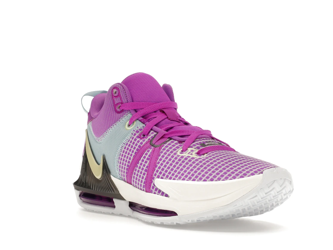 Vue 6 de Nike LeBron Witness 7 Fuchsia Dream