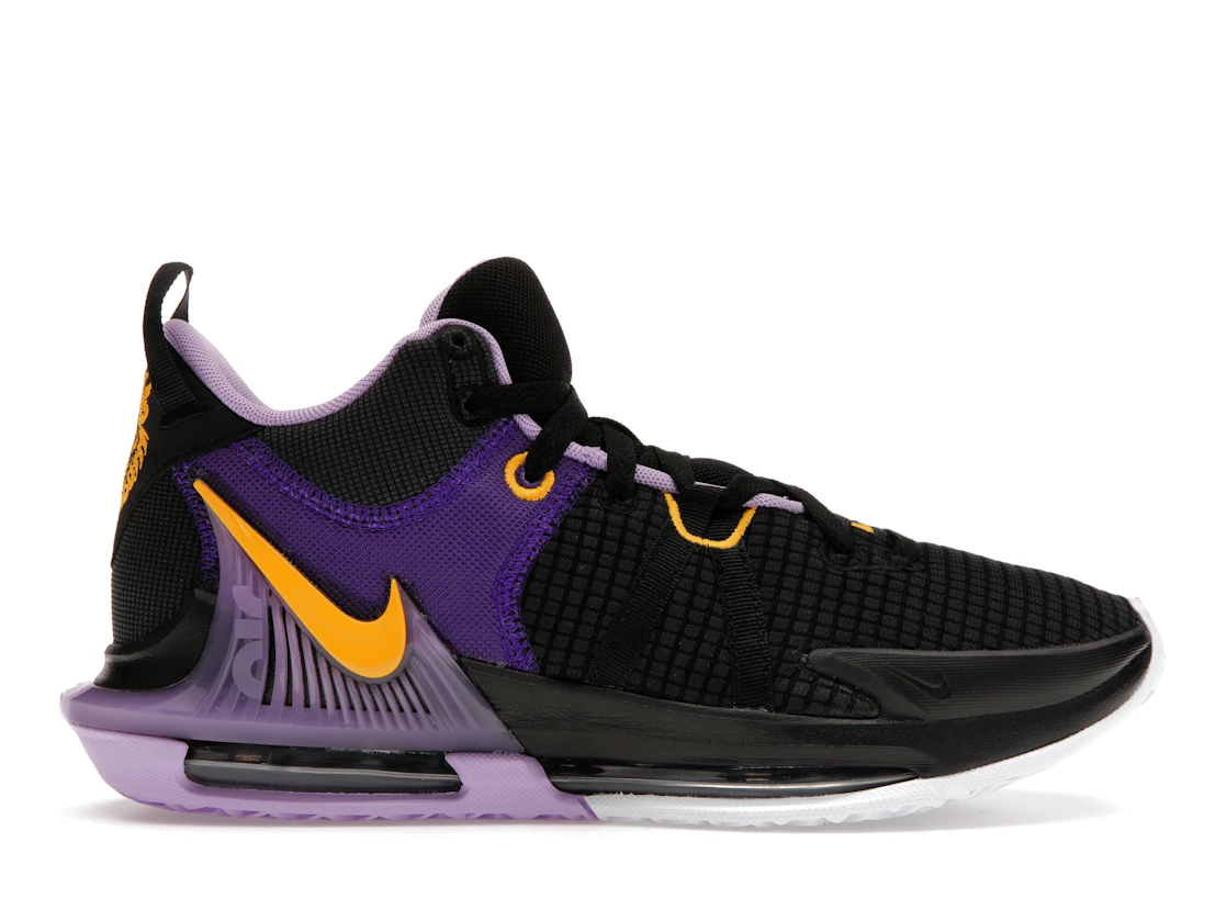 Vue 1 de Nike LeBron Witness 7 Lakers