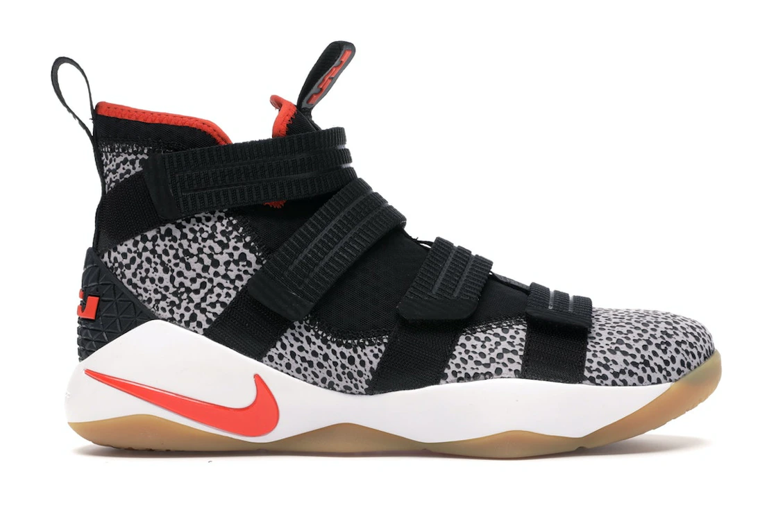 Vue 1 de Nike LeBron Zoom Soldier 11 Safari