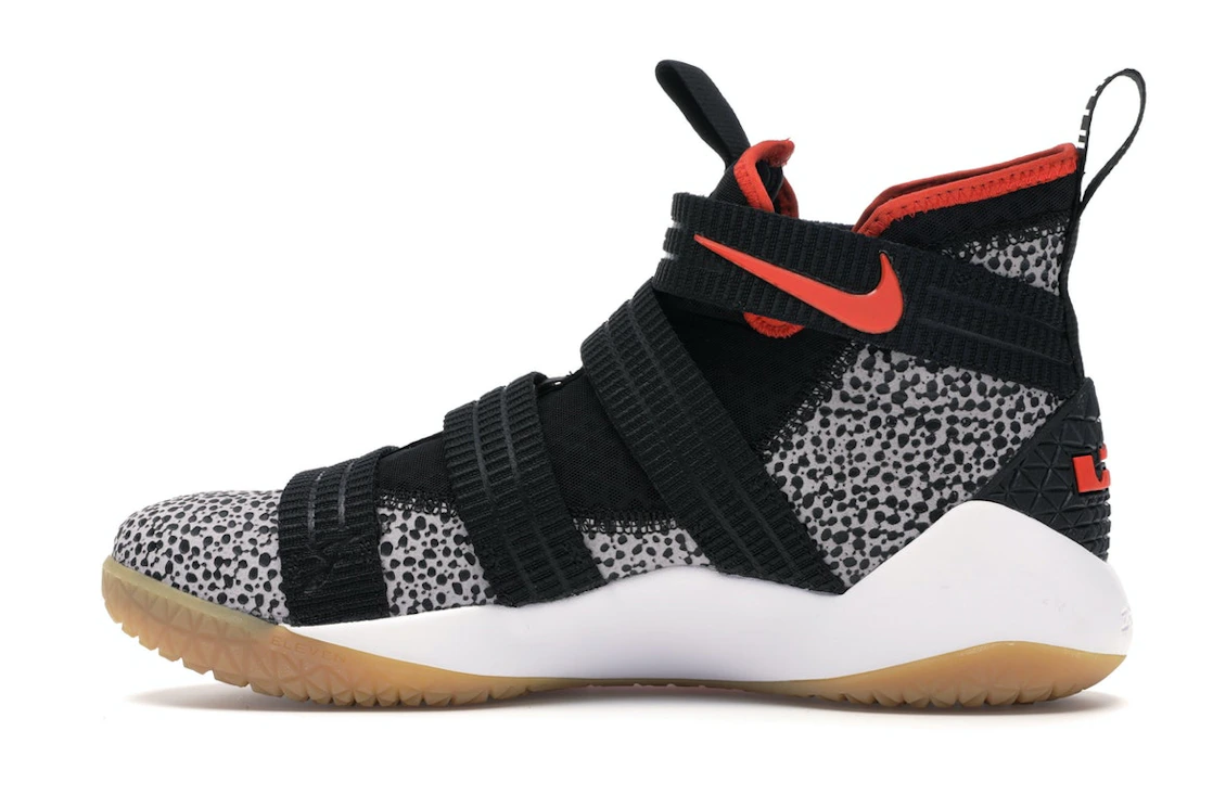 Vue 20 de Nike LeBron Zoom Soldier 11 Safari