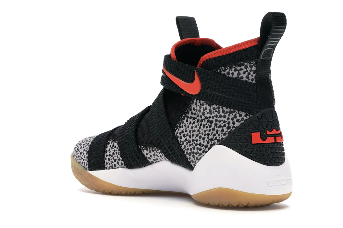 Vue 24 de Nike LeBron Zoom Soldier 11 Safari