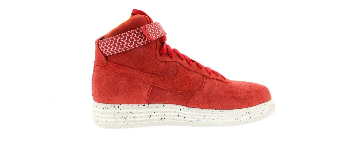 Vue 26 de Nike Lunar Force 1 High Undefeated Red