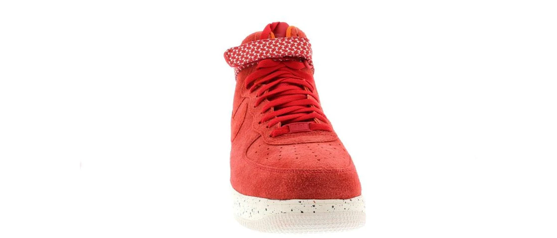 Vue 7 de Nike Lunar Force 1 High Undefeated Red