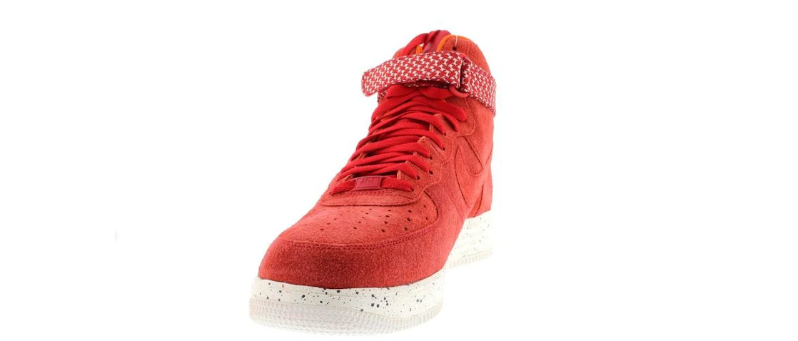 Vue 9 de Nike Lunar Force 1 High Undefeated Red