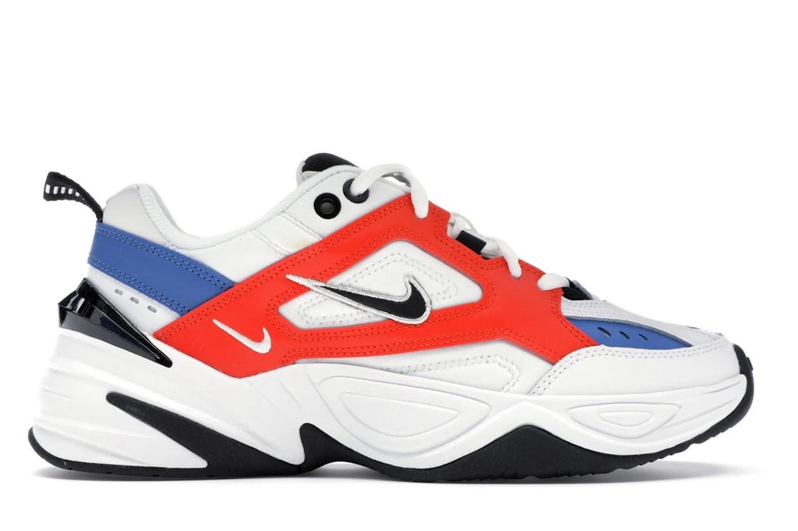 Vue 1 de Nike M2K Tekno White Black Orange 
