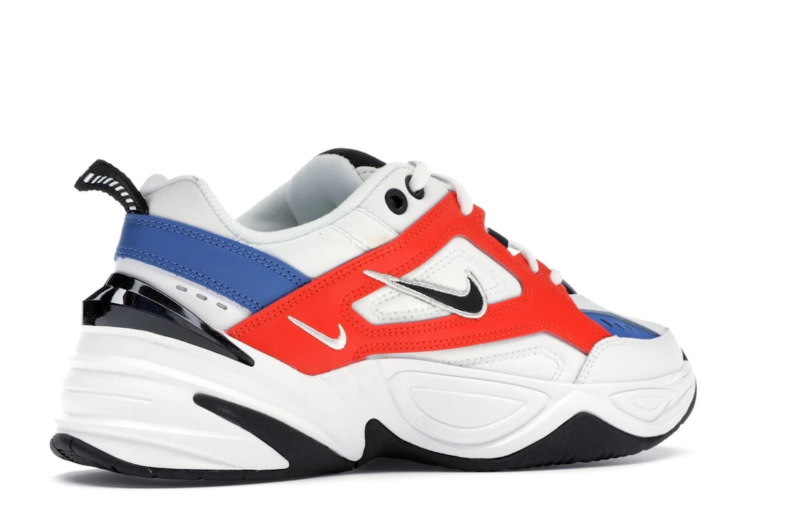 Vue 34 de Nike M2K Tekno White Black Orange 