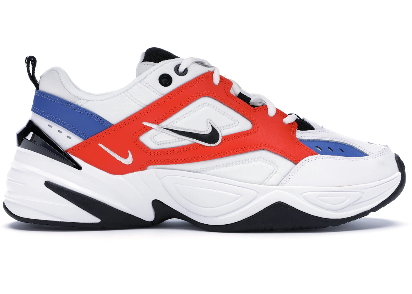Nike M2K Tekno White Black Orange