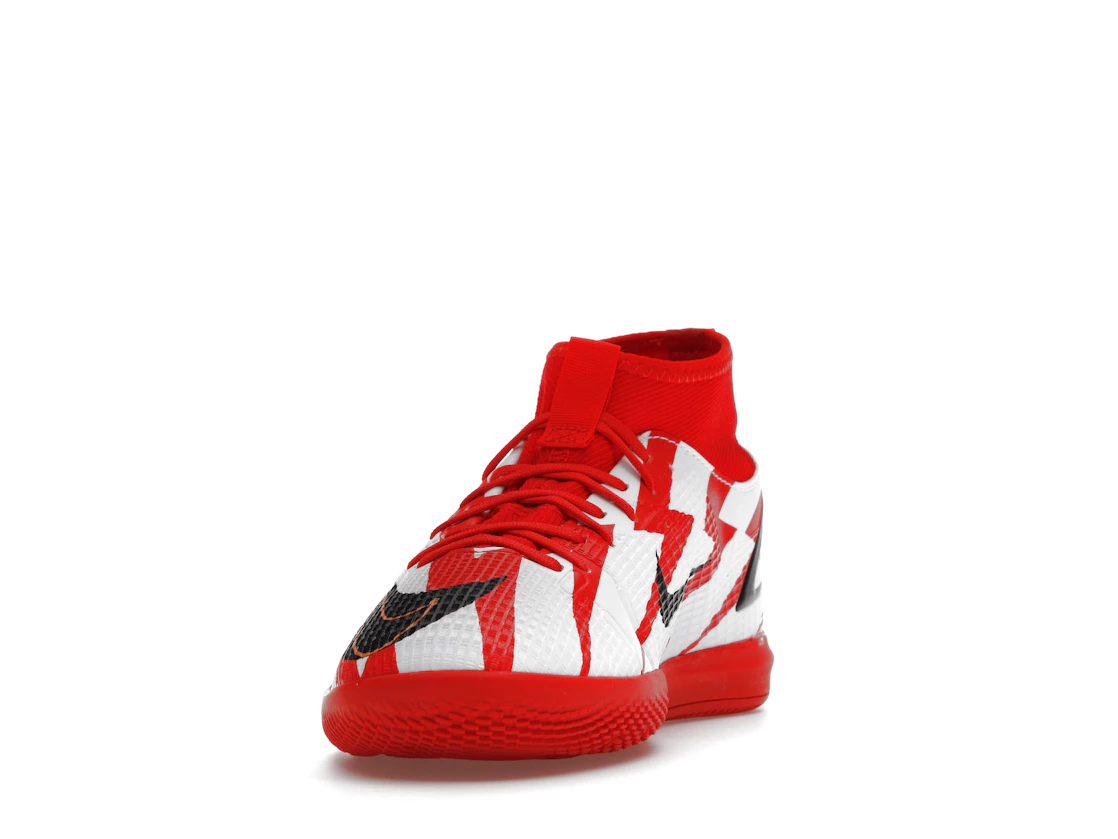 Vue 12 de Nike Mercurial Superfly 8 Academy CR7 IC Chile Red (GS)