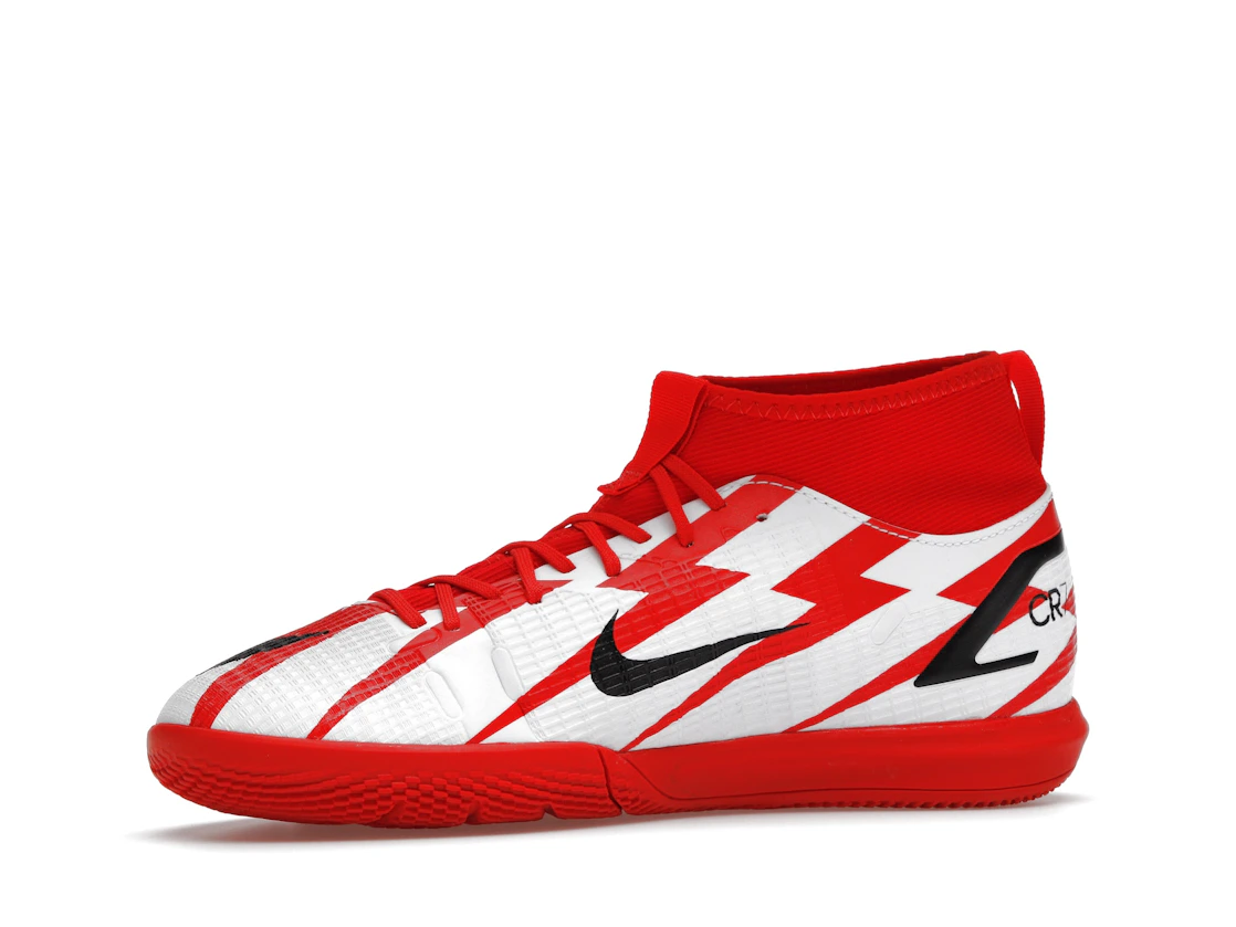 Vue 17 de Nike Mercurial Superfly 8 Academy CR7 IC Chile Red (GS)