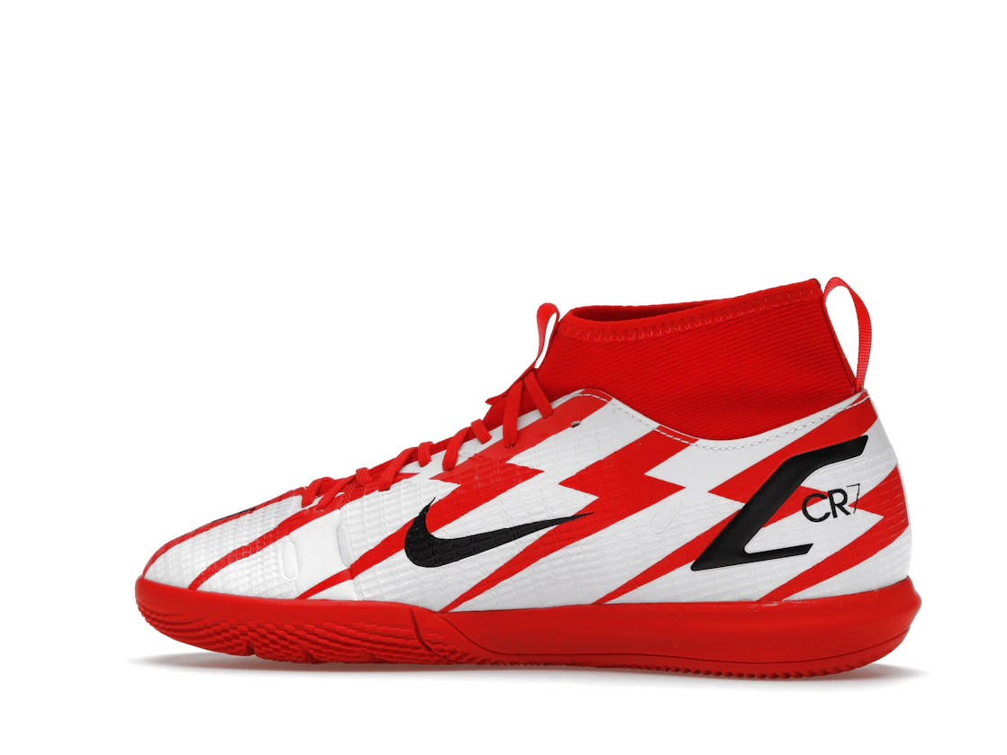 Vue 21 de Nike Mercurial Superfly 8 Academy CR7 IC Chile Red (GS)