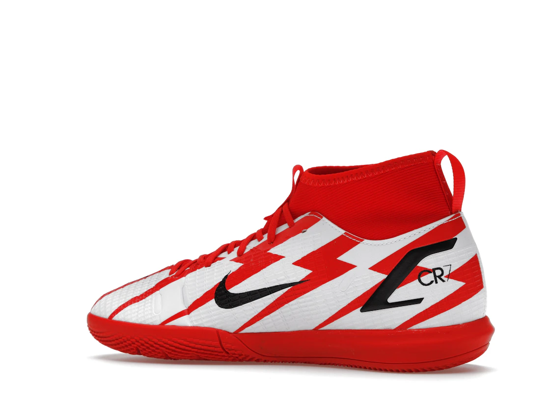 Vue 22 de Nike Mercurial Superfly 8 Academy CR7 IC Chile Red (GS)