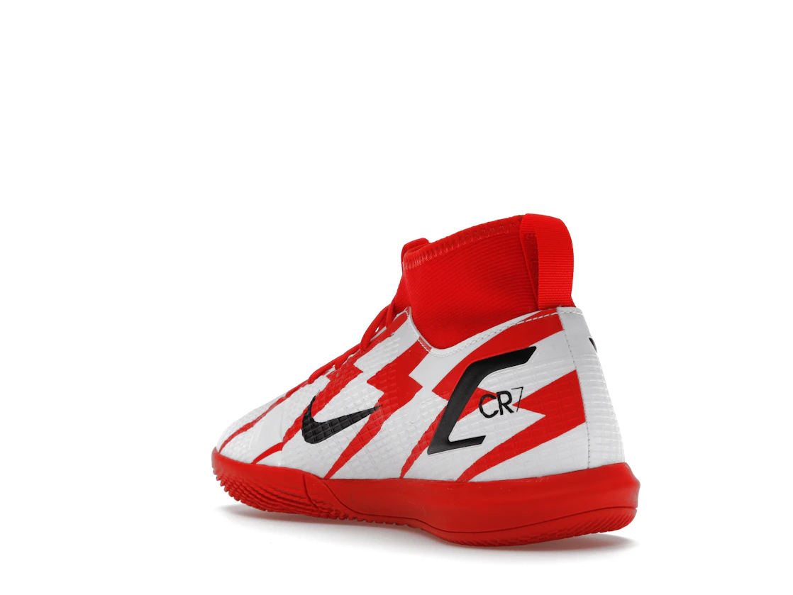 Vue 25 de Nike Mercurial Superfly 8 Academy CR7 IC Chile Red (GS)