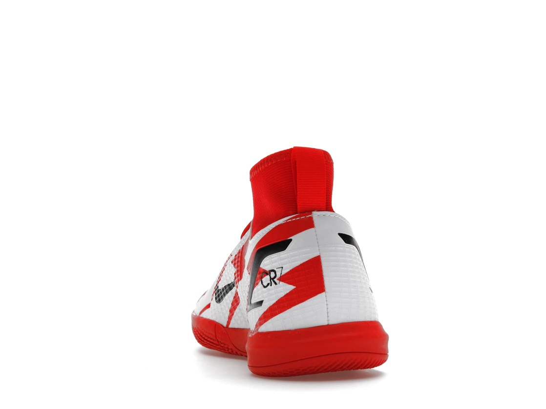 Vue 27 de Nike Mercurial Superfly 8 Academy CR7 IC Chile Red (GS)