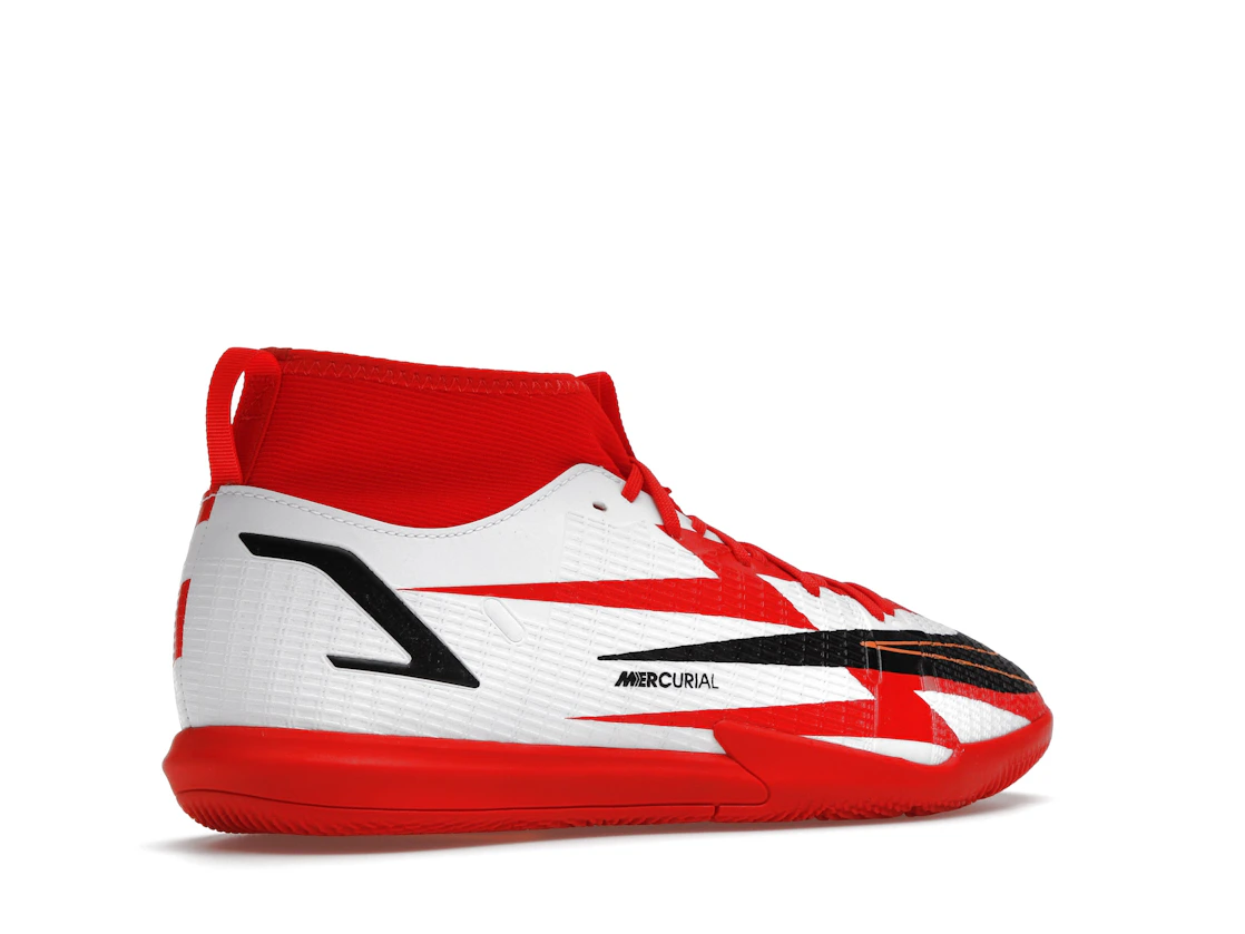 Vue 34 de Nike Mercurial Superfly 8 Academy CR7 IC Chile Red (GS)