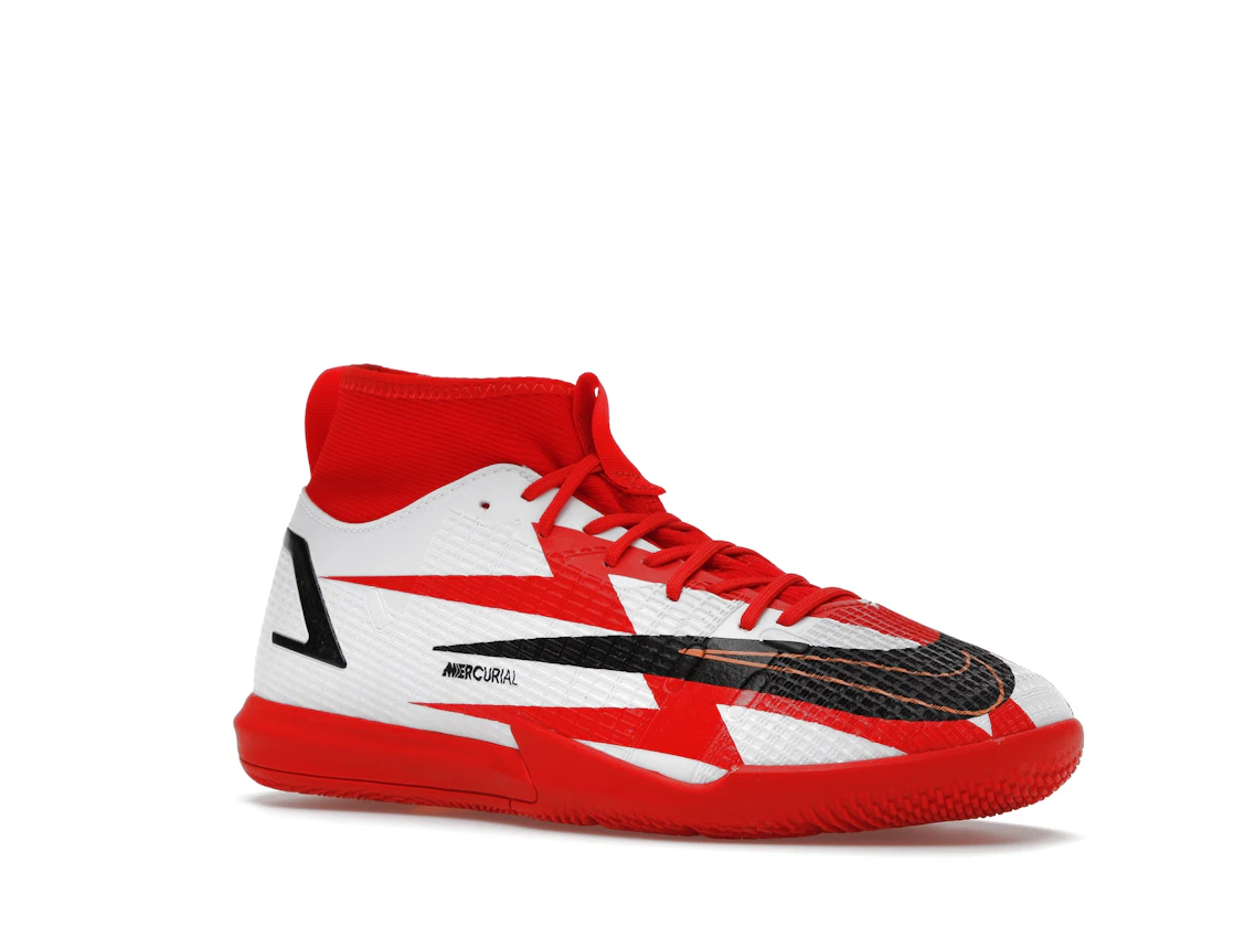 Vue 5 de Nike Mercurial Superfly 8 Academy CR7 IC Chile Red (GS)