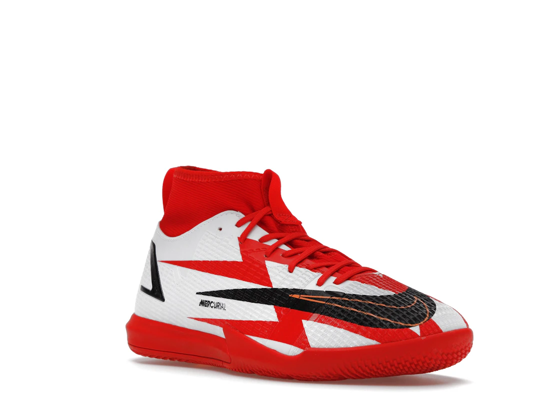 Vue 6 de Nike Mercurial Superfly 8 Academy CR7 IC Chile Red (GS)