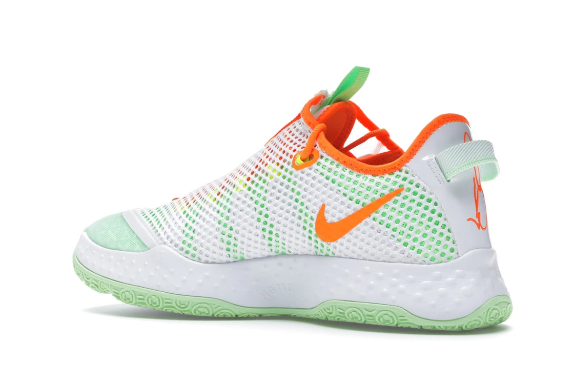 Vue 22 de Nike PG 4 Gatorade White