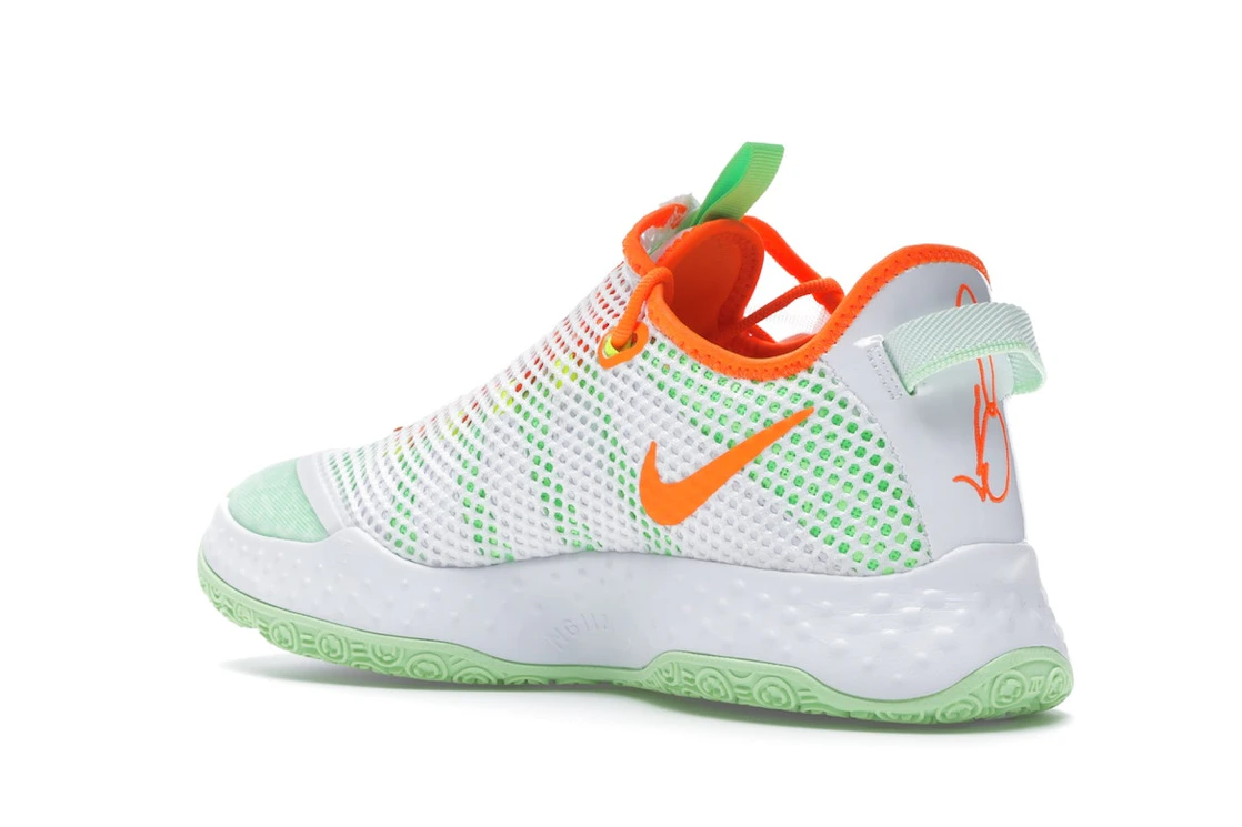 Vue 23 de Nike PG 4 Gatorade White