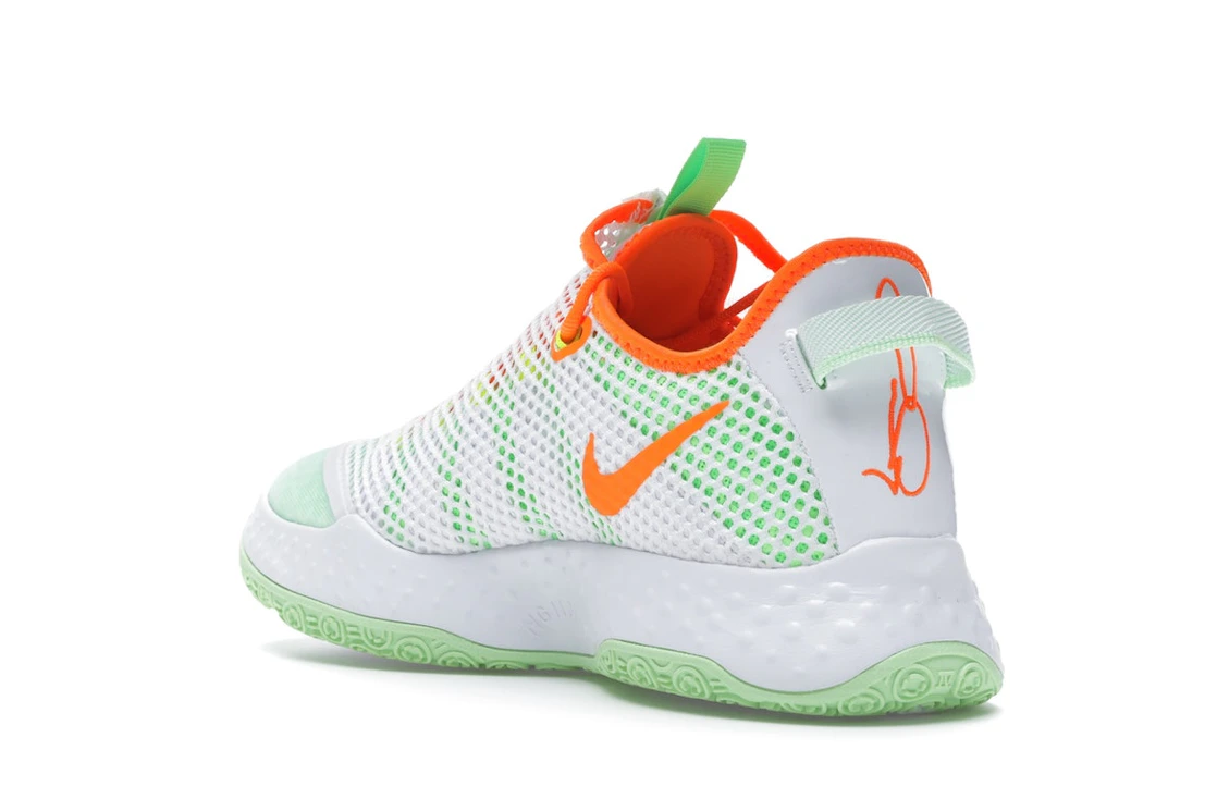 Vue 24 de Nike PG 4 Gatorade White