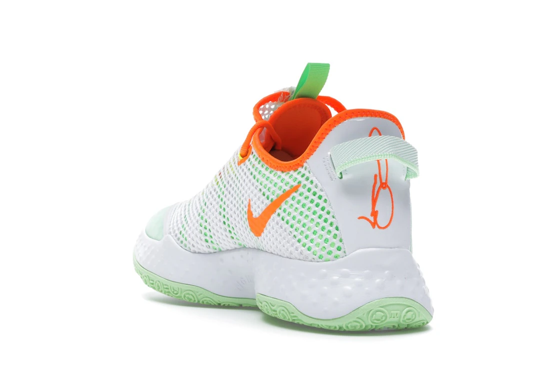Vue 25 de Nike PG 4 Gatorade White
