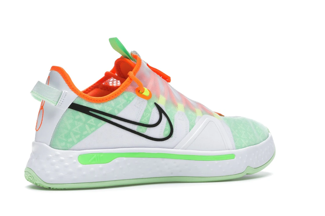 Vue 34 de Nike PG 4 Gatorade White