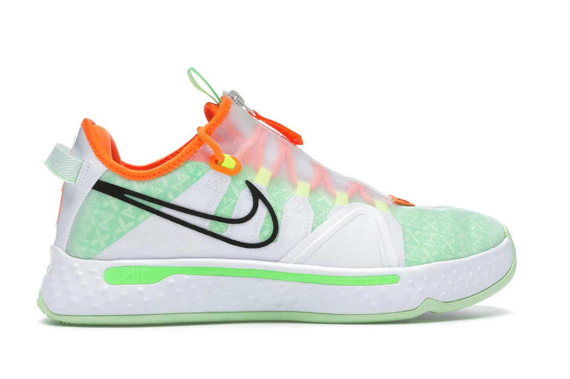 Vue 36 de Nike PG 4 Gatorade White