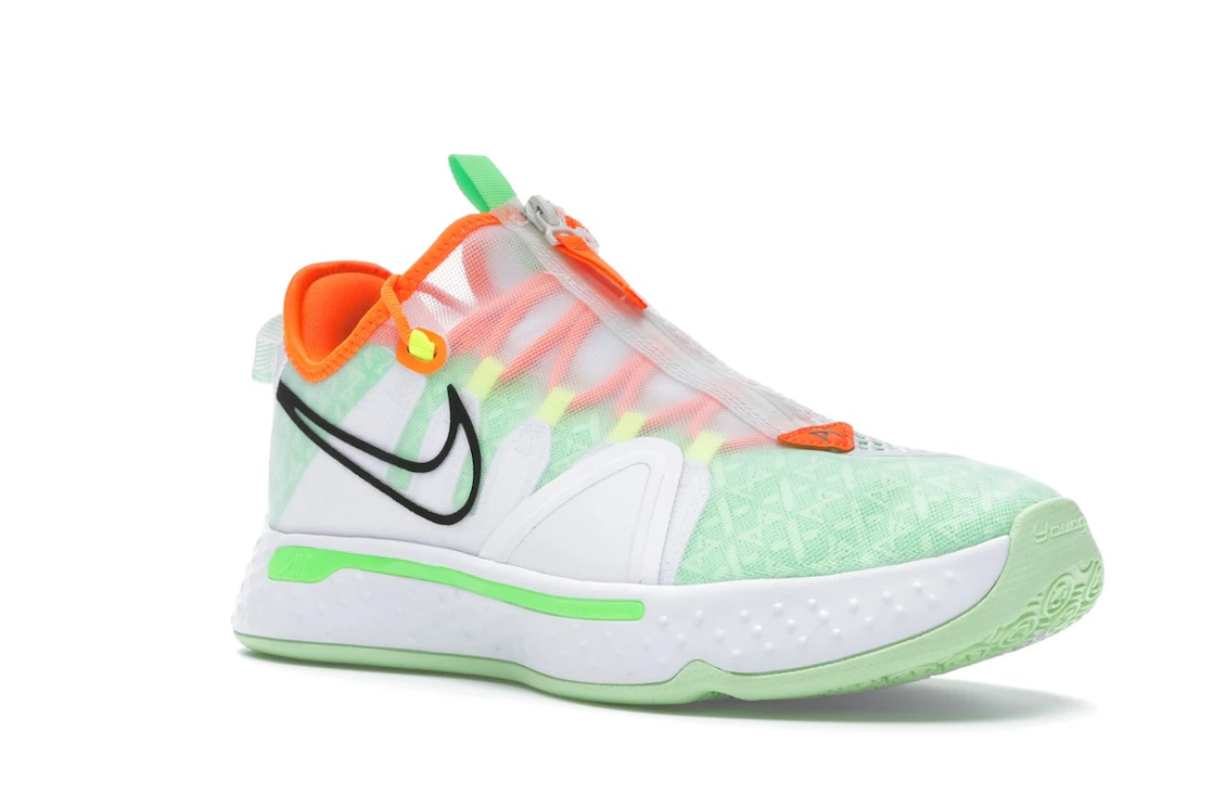 Vue 5 de Nike PG 4 Gatorade White