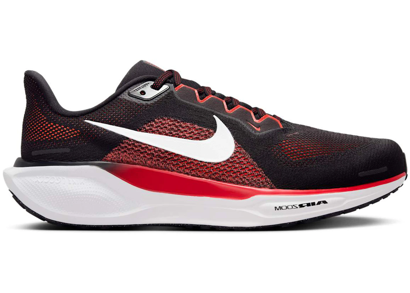 Nike Pegasus 41 Black Fire Red White