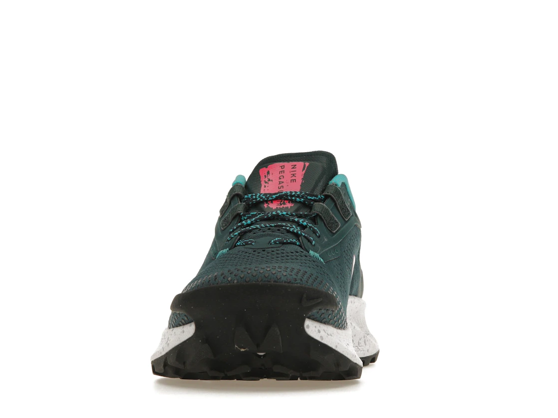 Vue 11 de Nike Pegasus Trail 3 Dark Teal Green Pink Glow 
