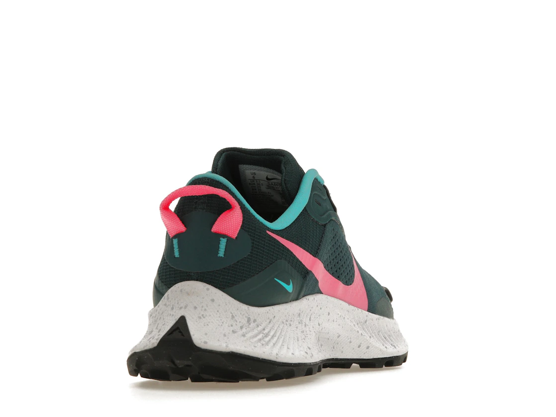 Vue 30 de Nike Pegasus Trail 3 Dark Teal Green Pink Glow 