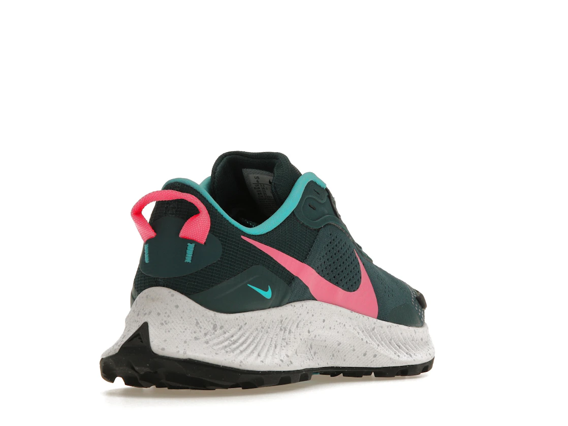 Vue 31 de Nike Pegasus Trail 3 Dark Teal Green Pink Glow 