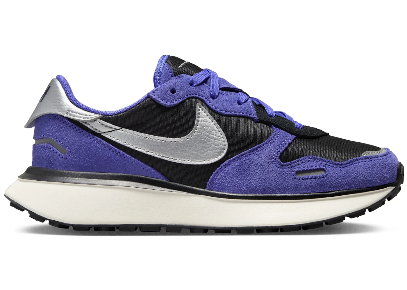 Nike Phoenix Waffle Persian Violet Black Anthracite Metallic Silver 