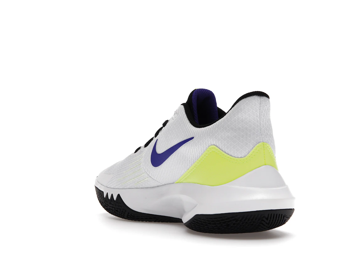 Vue 25 de Nike Precision 5 White Barely Volt