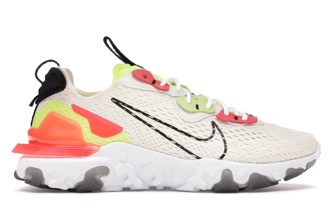 Vue 1 de Nike React Vision Orange Volt 