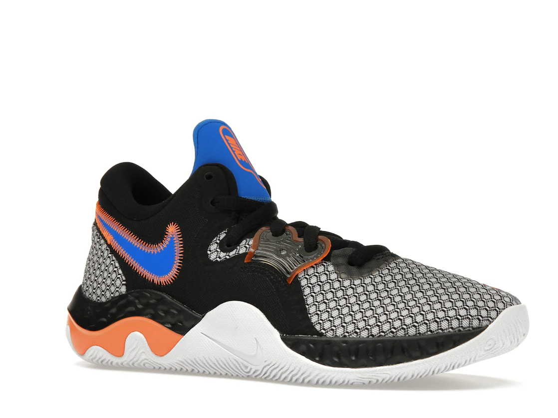 Vue 4 de Nike Renew Elevate 2 Black Total Orange
