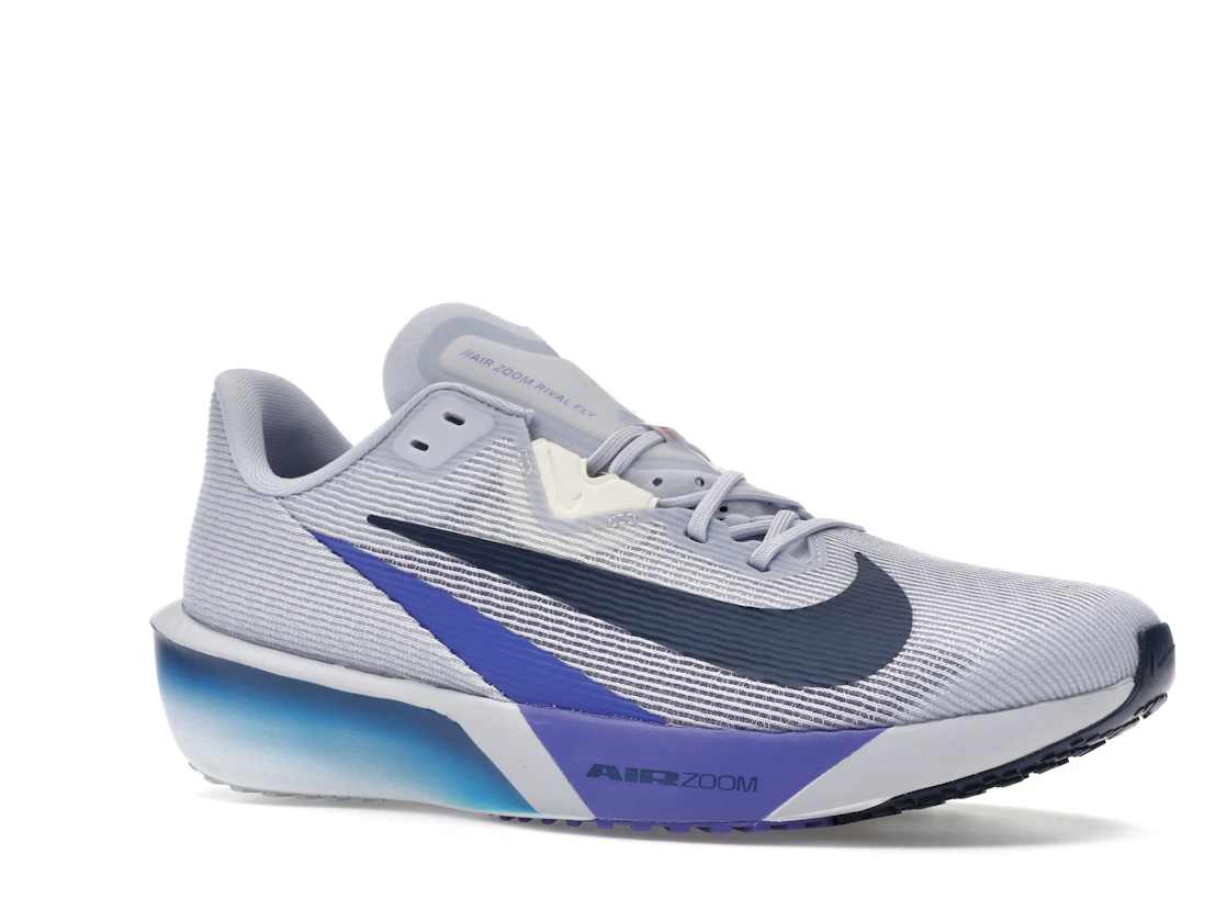 Vue 4 de Nike Rival Fly 4 Ghost Persian Violet Baltic Blue Blue Void