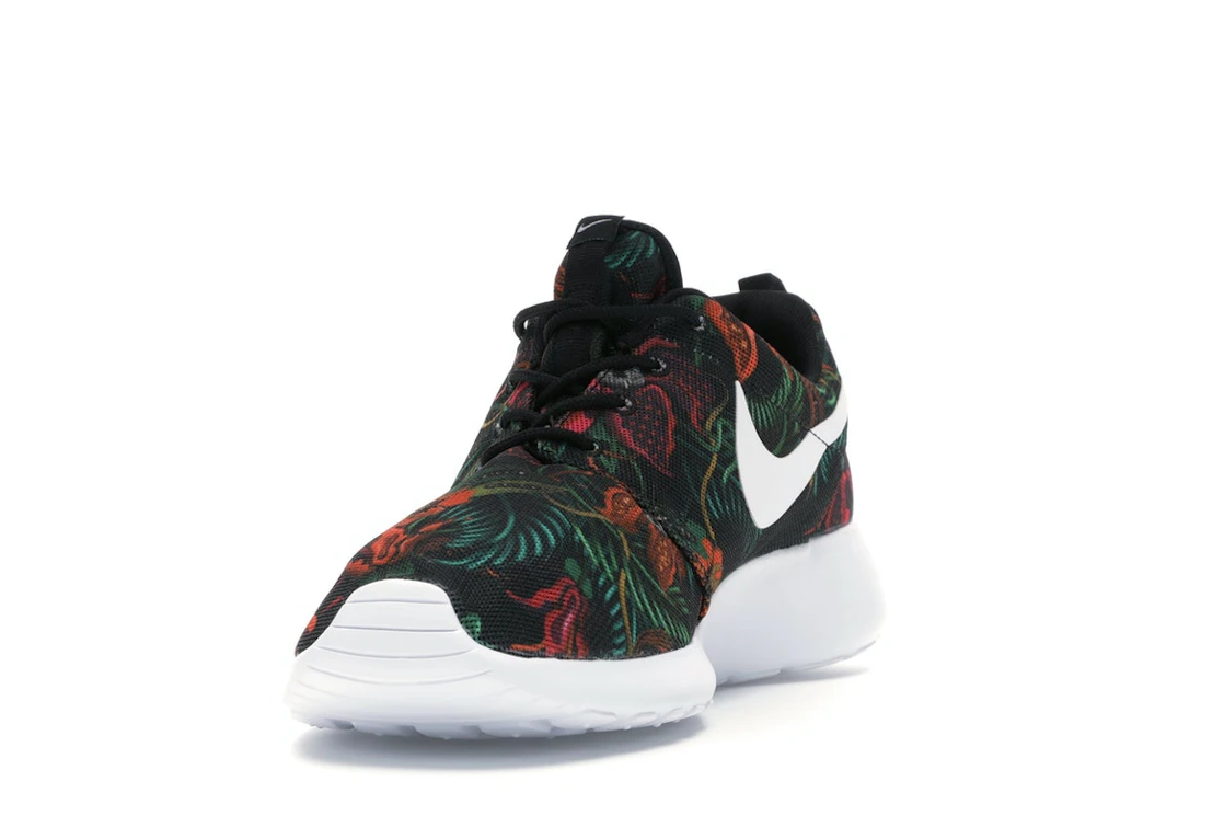Vue 12 de Nike Roshe Run Floral Print Total Orange