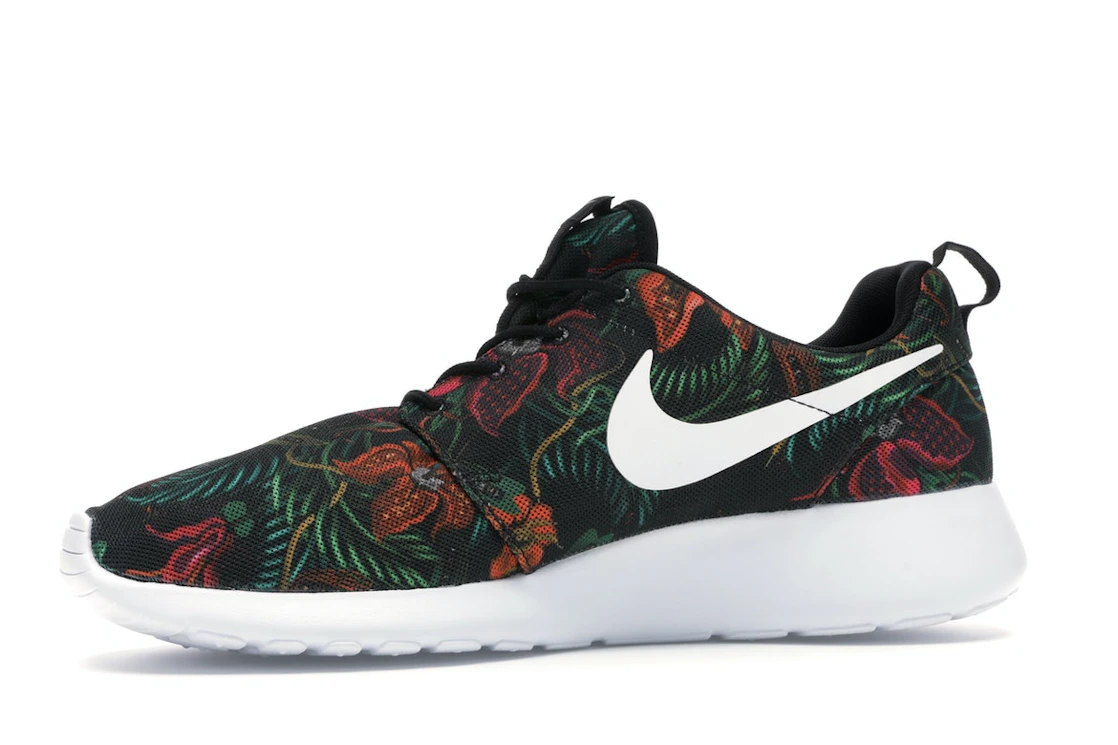 Vue 17 de Nike Roshe Run Floral Print Total Orange