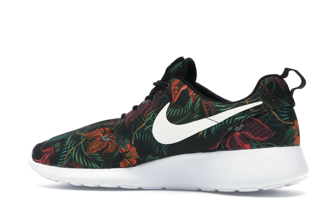 Vue 21 de Nike Roshe Run Floral Print Total Orange