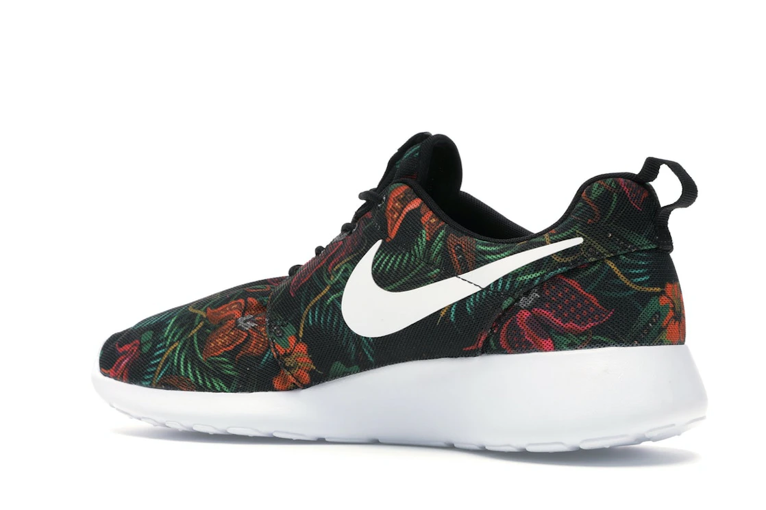 Vue 22 de Nike Roshe Run Floral Print Total Orange