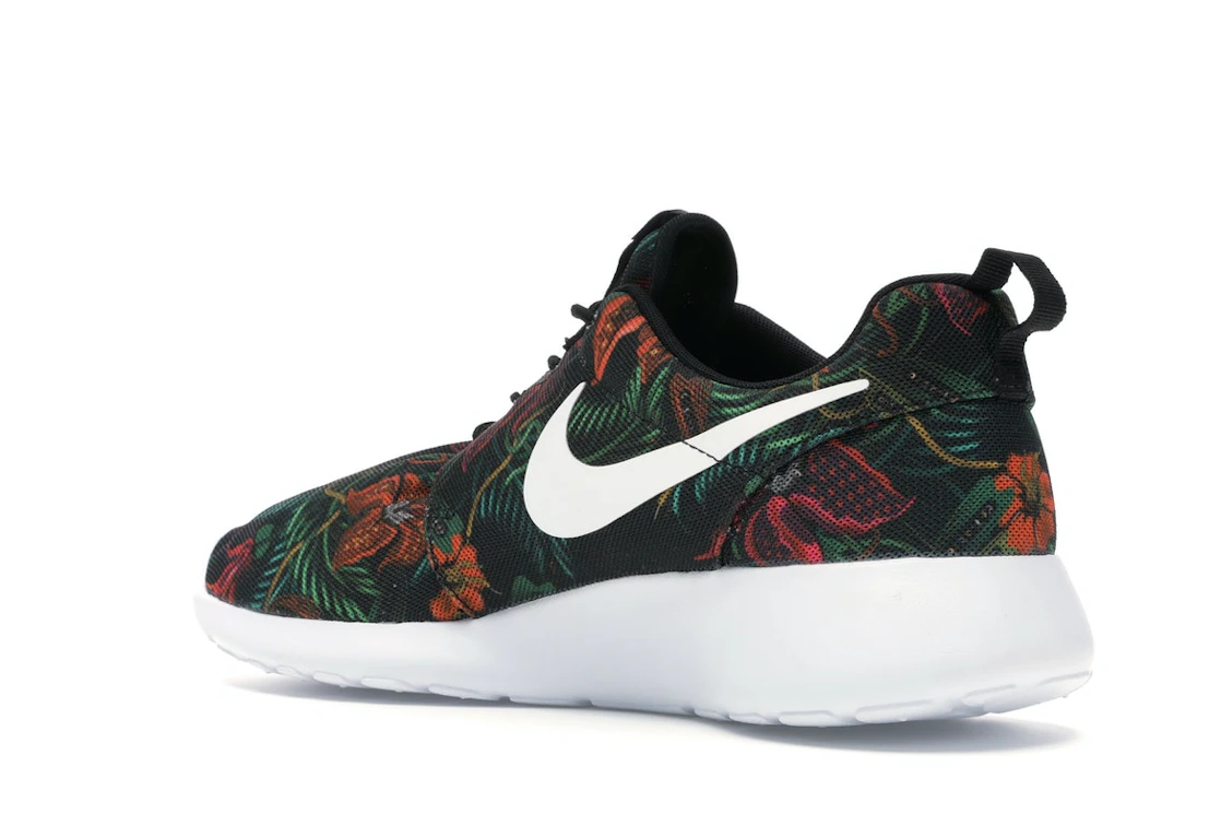 Vue 23 de Nike Roshe Run Floral Print Total Orange