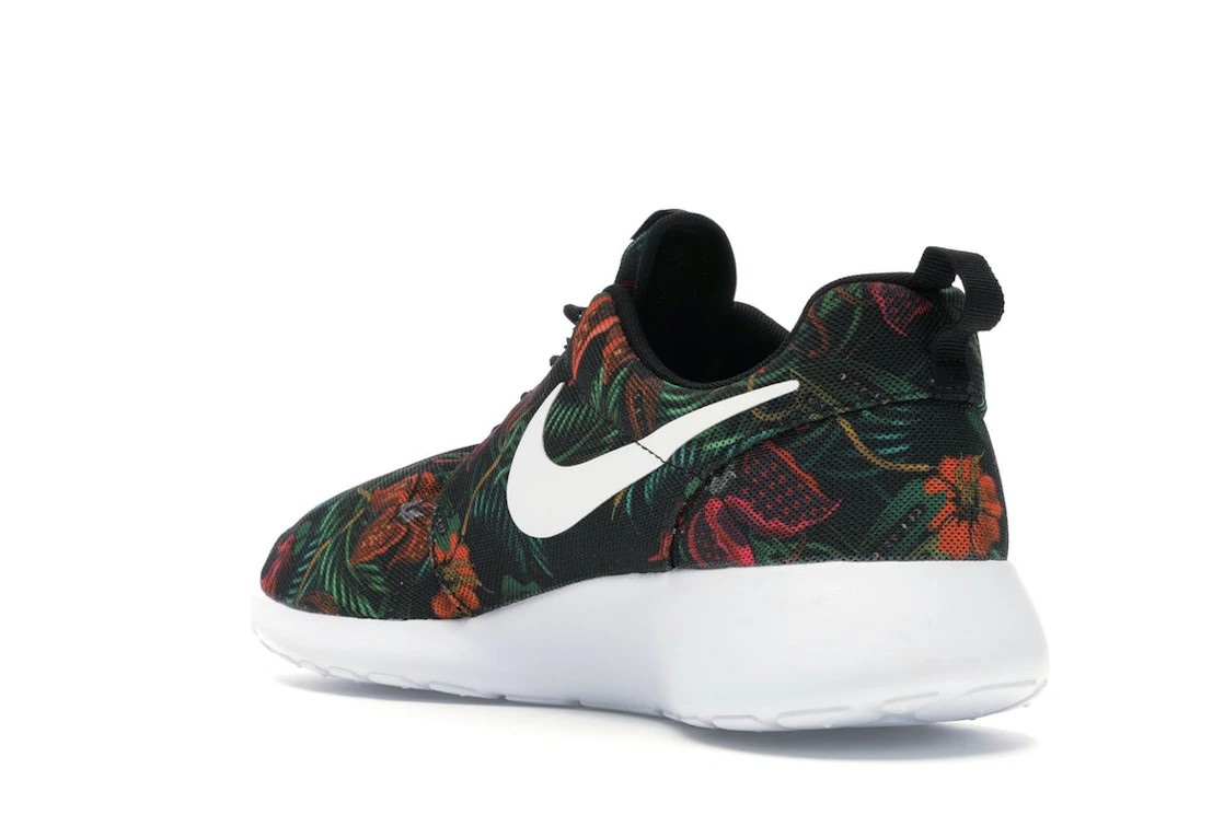 Vue 24 de Nike Roshe Run Floral Print Total Orange