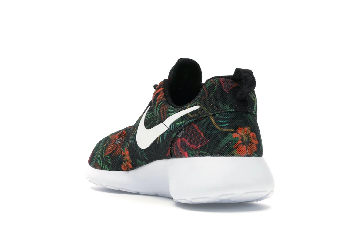 Vue 25 de Nike Roshe Run Floral Print Total Orange