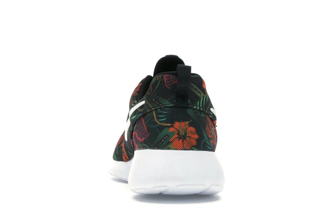 Vue 27 de Nike Roshe Run Floral Print Total Orange